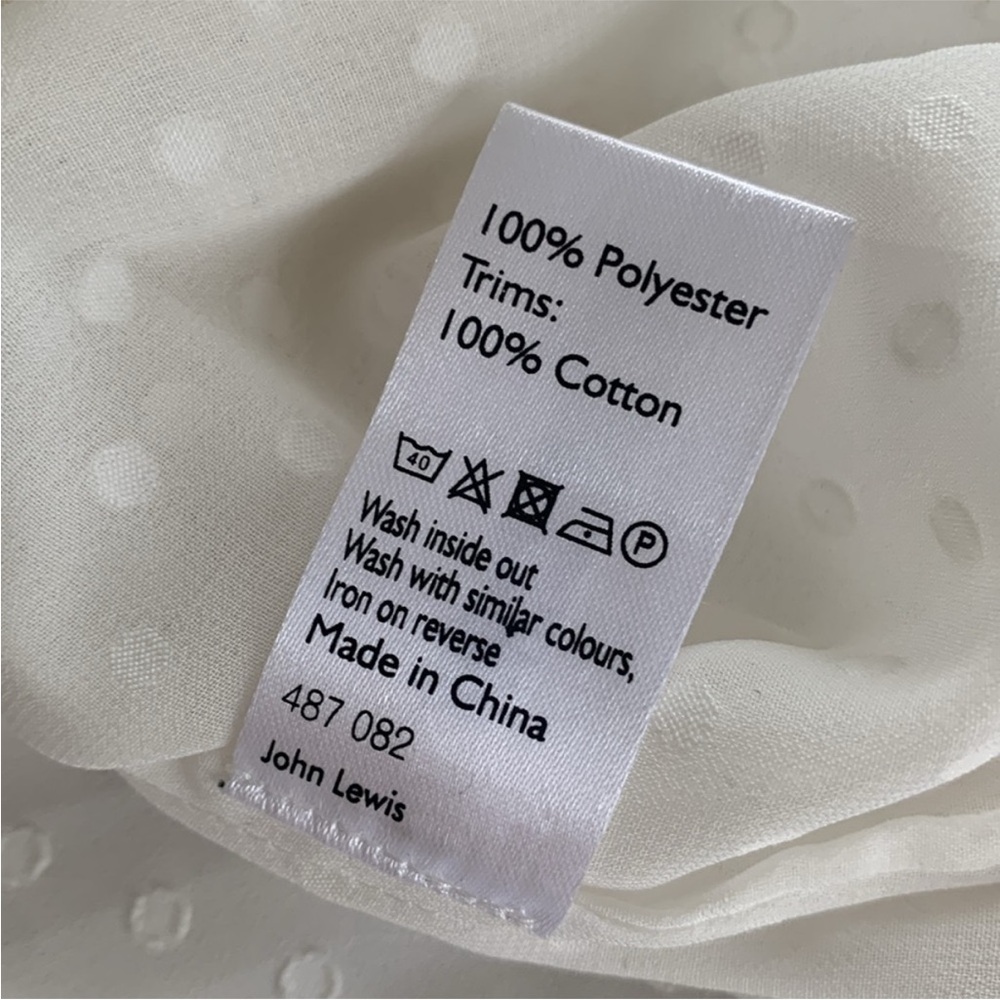 Somerset By Alice Temperley Ivory Dot Sheer Long Sleeve Kate Middleton Blouse 6 - Picture 14 of 14